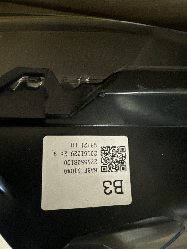 2017-2018 Mazda 3 Left Driver Headlight Lamp OEM