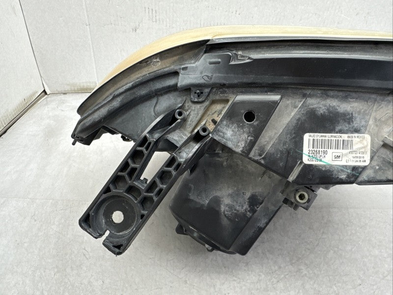 2014-2015 GMC Sierra 1500 Left Headlight OEM Halogen w/ LED 23268190