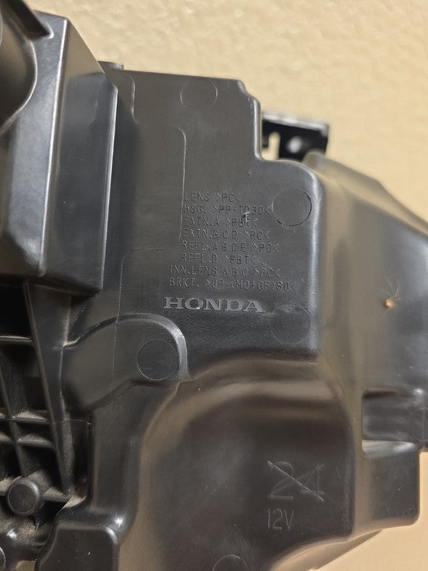 2023-2025 Honda Civic Left Driver Side Headlight LED Black Bezel