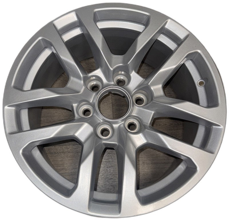 2019-2024 Silverado 1500 18" Silver Wheel OEM Rim