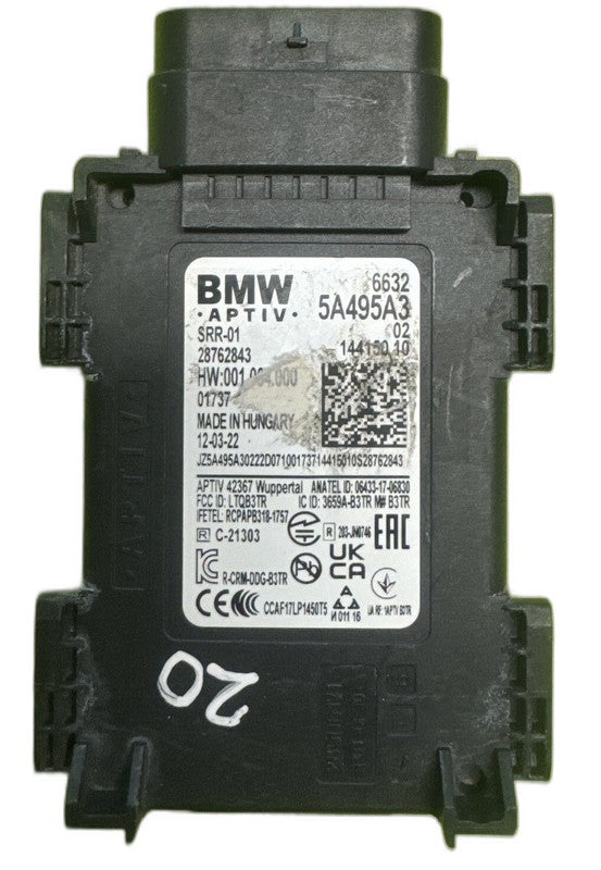 2020 BMW 530i Radar Sensor Blind Spot Module Right OEM 66327915643