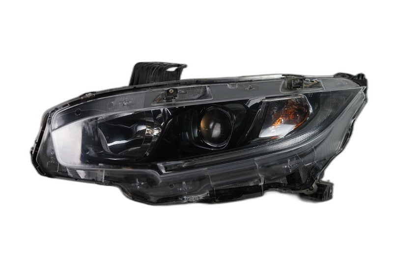2019-2021 Honda Civic LH Left Headlight Halogen Black Trim OEM